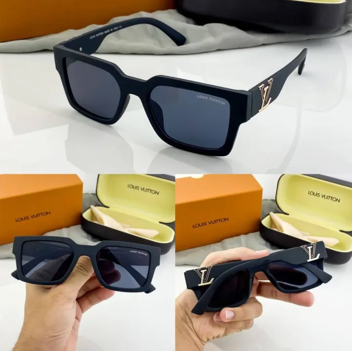 LOUIS%20VUTTON%20P88082%20Brand%20Vintage%20%20Black/Grey%20Frame%20Sunglasses%20Summer%20Luxury%20Ocean%20Lens%20Sun%20Glasses%20UV%20Protection%20Eyewear%20for%20Men/Branded%20glass-%20For%20Men%20-%20Image%204