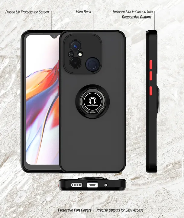 Lenuo%20For%20Xiaomi%20Redmi%2012C%20/%2011A%20Mobile%20Case%20Multifunction%20Car%20Magnetic%20Shockproof%20With%20Ring%20Stand%20Back%20Cover%20-%20Image%206