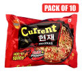 Current Hot And Spicy Noodles 100 Gm (Pack of 10 ). 