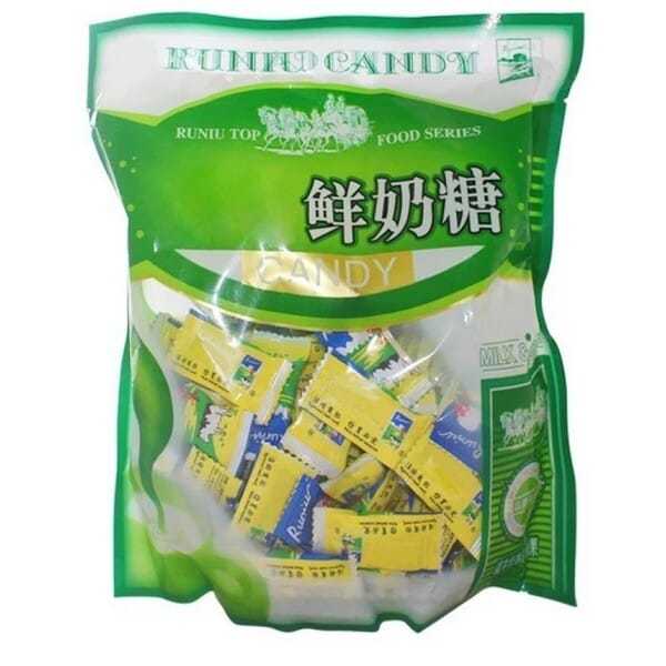 Runiu Top Food Series Candy Gai Chocolate Milk Candy 350g