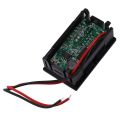 FORIDE 2X Red Led Digital Display Voltmeter Mini Voltage Meter Volt Tester Panel for Dc 12V Cars Usb 5V2a Output 12.6V Battery. 