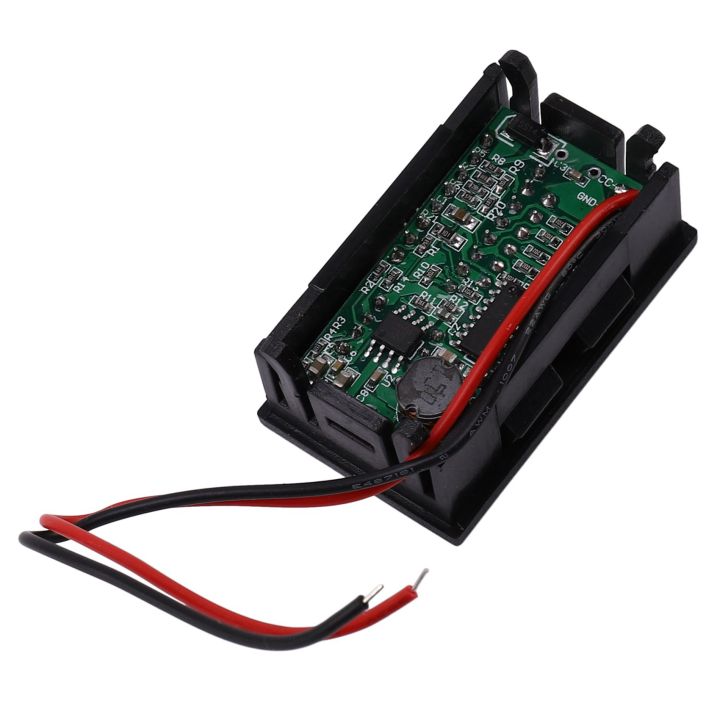 FORIDE%202X%20Red%20Led%20Digital%20Display%20Voltmeter%20Mini%20Voltage%20Meter%20Volt%20Tester%20Panel%20for%20Dc%2012V%20Cars%20Usb%205V2a%20Output%2012.6V%20Battery%20-%20Image%208
