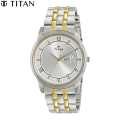 Titan Karishma Silver Dial Analog Watch For Men - 1774Bm01. 