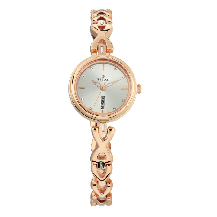 Titan   Karishma Analog Silver Dial Women's Watch-2601Wm01