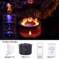 Volcano Humidifier Diffuser Water Drip 300ml  l with Calming volcano effect Night Light Auto-off. 