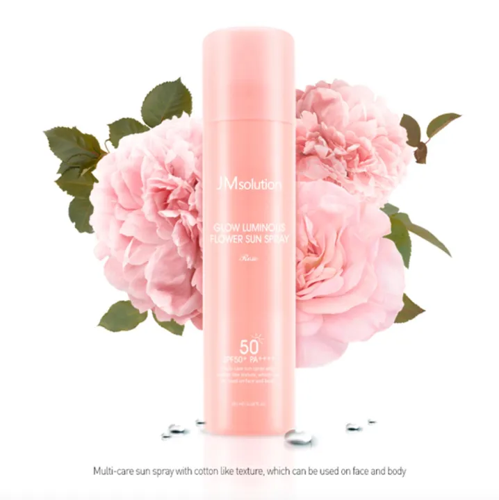 JM%20Solution%20Glow%20Luminous%20Flower%20Sun%20Protection%20Sunscreen%20Sun%20Spray%20SPF50+PA++++%20180ml%20Korean%20cosmetics%20-%20Image%202