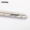 Difutagui 1 PC Multi Functional Stainless Steel Tool Scale Ruler High Quality Luxury Profesional Office Compass Protractor Hexagonal EDC Outdoor Tool. 
