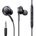 Black Earphone With Mic And Handsfree For Galaxy S8/S8+. 