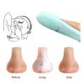 New Silicone Nose Cleaning Brush Soft Bristle Facial Cleansing Brush With Finger Glove For Blackhead Removal. 