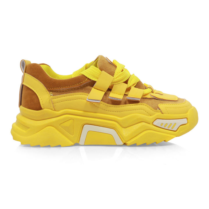 Yellow%20Premium%20Comfortable%20Sneaker%20Shoes%20For%20Women%20-%20Image%202