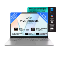 ASUS Vivobook S14 - M3607HA |  16.0-inch, FHD | Ryzen 5 220 | 16GB RAM | 512GB Gen 4 SSD | Windows 11 | Cool Silver | Backpack | Mouse | 2 Year Int'l Warranty | 1 Year Perfect Warranty - Nagmani International Pvt. Ltd. 