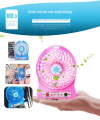 Premium High Speed Table Fan | Summer Mini Electric Battery Rechargeable Portable Charging Handheld Snowflake Fans | Portable Fan. 