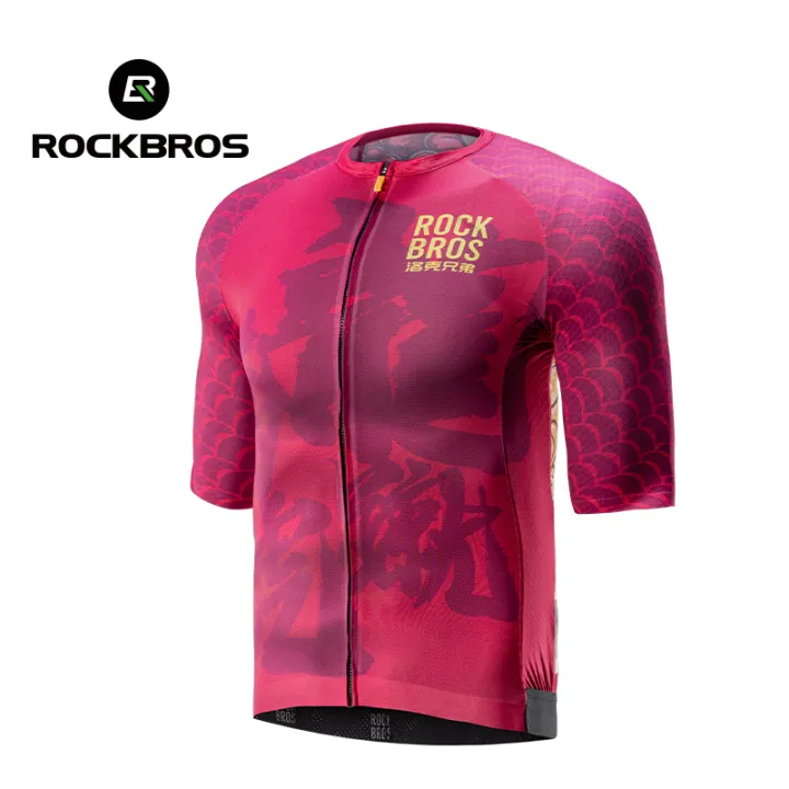 HOT%20ROCKBROS%20Summer%20Cycling%20Jersey%20Breathable%20High%20Elastic%20Short%20Sleeves%20Jersey%20Shirt%20Male%20Cycling%20Jersey%20Set%20Men%20Cycling%20Clothing%20-%20Image%207