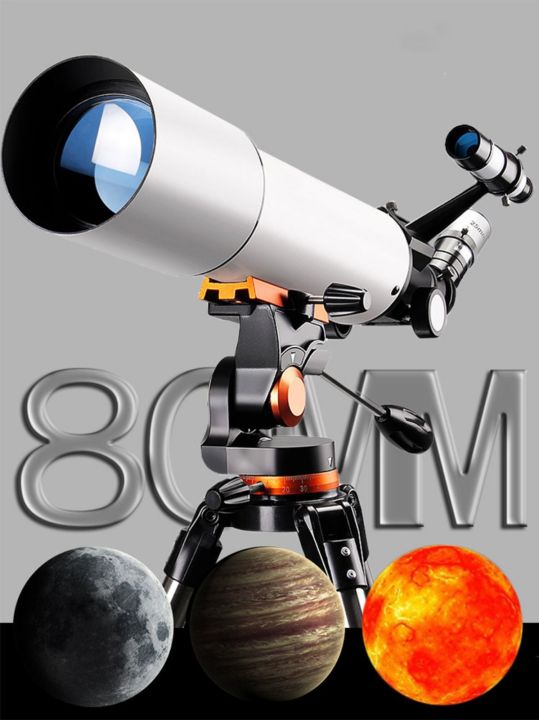 Telescope%2080mm%20Aperture%20500mm%20AZ%20Mount%20Professional%20Monocular%20Zoom%20High%20Magnification%20HD%20Astronomical%20Refracting%20With%20Carry%20Bag%20Tripod%20-%20Image%206