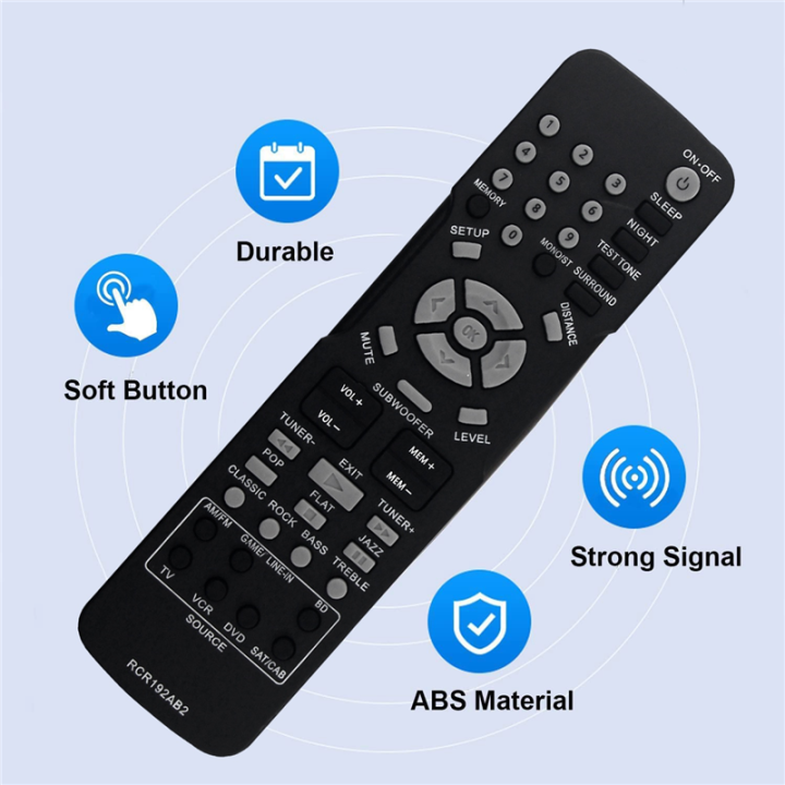 RCR192AB2%20Replace%20Remote%20Control%20Black%20Remote%20Control%20for%20RCA%20DVD%20Home%20Theater%20System%20RT2760%20RT2770%20RT2870%20RT2870A%20RT2906%20RT2780R%20RT2910%20-%20Image%203