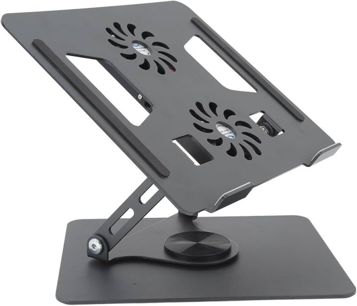 Adjustable%20360%C2%B0%20Rotaing%20Portable%20Foldable%20Aluminum%20Alloy%20Tabletop%20Laptop%20Stand%20with%20fan%20-%20Image%203
