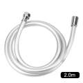 2m/1.5m/1.2m super soft silicone shower hose anti-twist gun metal bathroom long water high quality pvc pipe. 