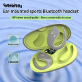Wenefang Sutuiying Bluetooth Headset TWS Wireless Headphones Bone Conduction New Sports IPX5 Waterproof Earbuds with Mic HD Call HiFi Music Earphone. 