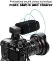 Mic-03 Stereo Recording Microphone 3.5Mm Mic For Dslr Camera Camcorder Dv. 