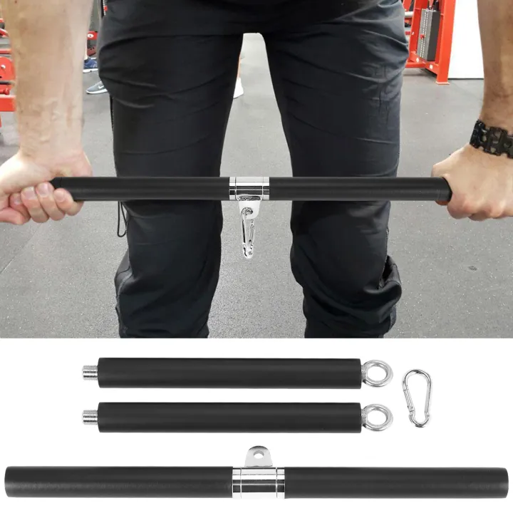 Multifunction%20Adjustable%20LAT%20Pull%20Down%20Bar%20Cable%20Machine%20Attachment%20for%20Home%20Gym%20Bench%20Press%20Squat%20Workout%20-%20Image%202