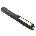 Rechargeable LED COB Portable Camping Inspection Lamp Magnetic black. 