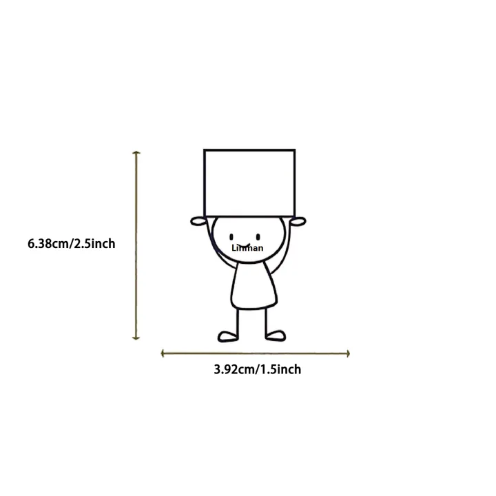 Linman 66pcs Q Version Small Figure Stickers Kawaii Waterproof ...