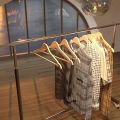 Natural Wood Clothes Hangers Suitable for Coat, Jacket, Suit, Sweater And Space Saving Wardrobe (12 Pieces). 