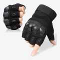 Military Tactical Gloves Hard Knuckle Half Finger Gloves For Outdoor Cycling. 