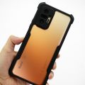 Redmi Note 10 Pro/Max  Cover (Same Size ) HD Clear Transparent With Bumper Case - Non Yellowing. 