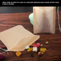 500 Pack Tea Filter Bags,Disposable Paper Tea Bag with Drawstring for Loose Leaf Tea,Coffee(Natural Color). 