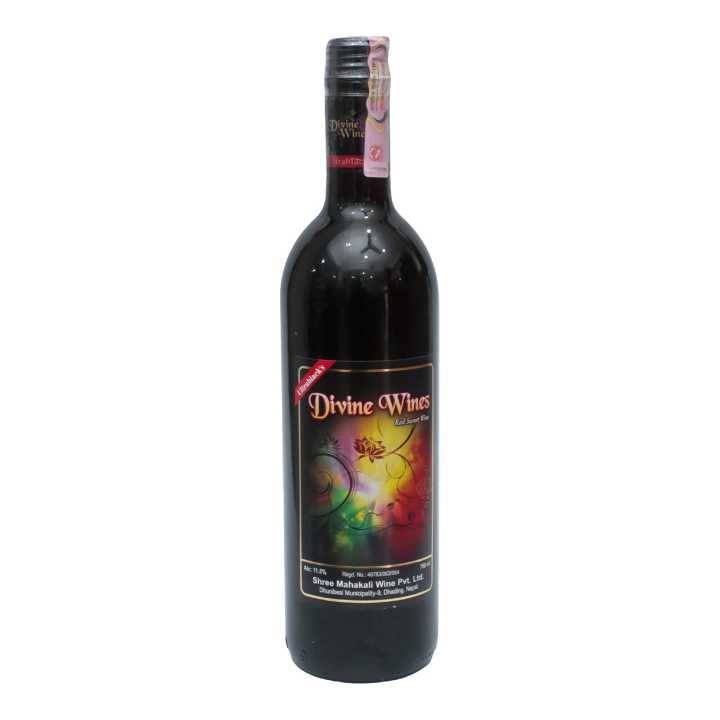 Divine Wines Red Sweet Wine 750ml