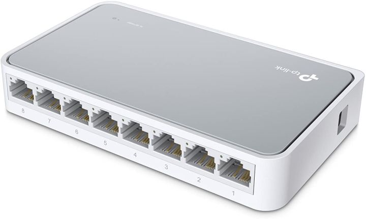 TP-Link%208%20Port%2010/100Mbps%20Fast%20Ethernet%20Switch%20%20Desktop%20Ethernet%20Splitter%20%20Ethernet%20Hub%20%20Plug%20and%20Play%20%20Unmanaged%20(TL-SF1008D),%20White%20-%20Image%207
