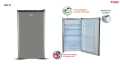 Gem Refrigerator - 100 LTR - Direct Cool - Silver Hairline. 