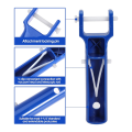 NAMUNY 2 Pcs Pool Vacuum Handle with 4 Pcs Butterfly V-Clips and Pins Fits for Pool Spa Vacuum. 