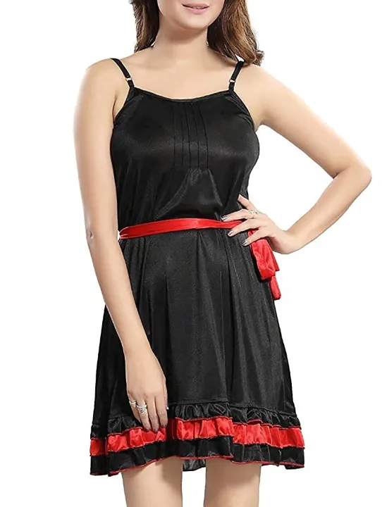 Fancyra%20Set%20Of%202%20Women%20Lingerie%20Net%20Solid%20Above%20Knee%20Baby%20Doll%20With%20G%20String%20Panty%20And%20Robe%20Free%20Size%20Black%20And%20Pink%20Color%20-%20Image%202