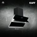 KAFF Chimney |  ALBURY DHC 90 | Filter-Less + Dry Heat Auto Clean Technology | Power Full Twin Concealed Moto | Front Black Glass. 