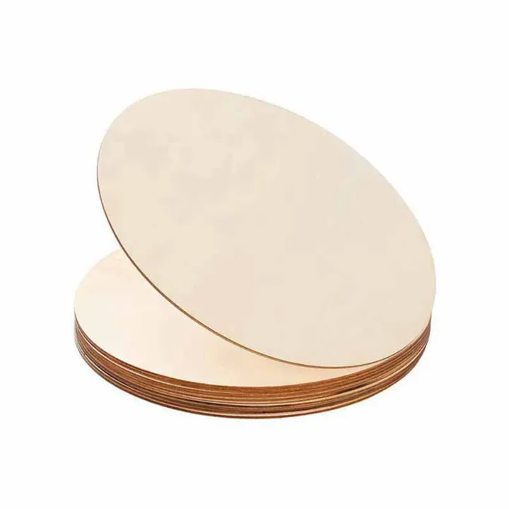 NAMUNY%2020PCS%20Natural%20Wood%20Pieces%20Slice%20Round%20Unfinished%20Wooden%20Discs%20for%20Crafts%20Centerpieces%20DIY%20Ornaments%204Inch%20&%205.9Inch%20-%20Image%203