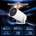 HY300 PRO Projector 4K Android 11 Dual Wifi6 Allwinner H713 BT5.0 1280x720 Home Outdoor Cinema Projetor Easy to Use AU Plug. 