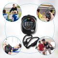 Stopwatch Digital Electronic With Timer To Compass With Rope for Gym Sportc- Sold By Watch House. 
