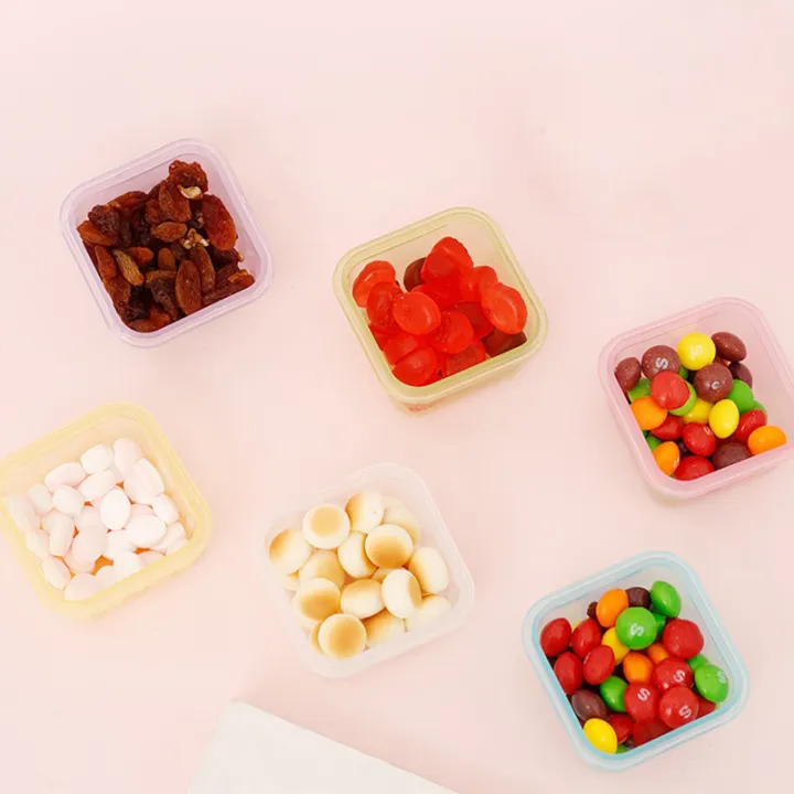Kitchen%20accessories%206Pcs%20Food%20Storage%20Container%20Small%20Plastic%20Moisture-proof%20Containers%20Mini%20Kitchen%20Storage%20Box%20with%20Leakproof%20Lid%20Kitchen%20Accessories%20Demoo%20-%20Image%202