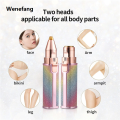 Wenefang Facial Rechargeable Battery Hair Remover Mini Electric Epilator 2025 New Lipstick Shape Lady Hair Remover 2 IN 1 - CF-001B. 
