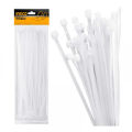 100Pcs Cable Ties 100 Mm (4 Inch) White Nylon Cable Tie Zip Wire. 