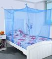 Double  Bed Square Mosquito Net Four Corner Tie Mosquito Net By Arushi. 