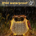 2Pcs Iron Art Owl Ground Light Crafts Garden Lawn Outdoor Garden Decorative Lamp LED Light Hanging Landscape. 