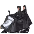 Double Layer Waterproof Bike Raincoat With Carry Bag. 