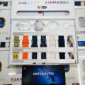 I20 Ultra Max Suit Smart Watch with ANC Earbuds Gift Box Ultra 10+1 Smartwatch with 7 Straps Case 2.3 Inch | HD Display | Bluetooth Calling | Sports Mode. 