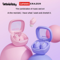 Wenefang Sutuiying Original ERAZER XT62 Earphones Bluetooth TWS Headphone Wireless Hot Selling Mini Fashion Lenovo Earbuds with Mic Color Transparent Headsets Portable. 