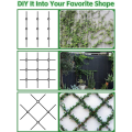 Garden Wire Trellis for Climbing Plants, Silver Metal Stainless Steel Garden Trellis Wire Ropes System Kit for Plants Vines. 