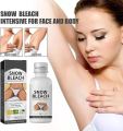Snow Bleach For Face Body Removes Darkness From Bikini Areas, Knee, Underarm, Elbows, Legs And Other Body Parts 30ml. 