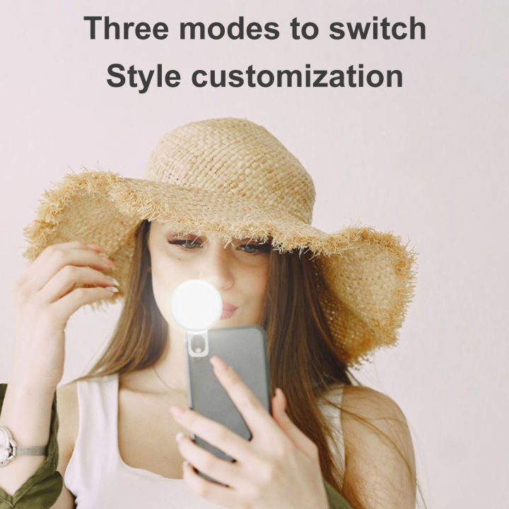 Portable%20LED%20Selfie%20Flash%20Fill%20Light%203%20Adjustable%20Mode%2020%20Beads%20Easy%20Clip-On%20Brighten%20Live%20Beauty%20Fill%20Light%20-%20Image%204